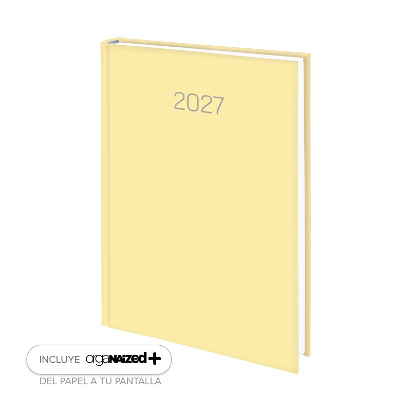 D07-Dietario Base Premium 392-Amarillo (0D0758392)