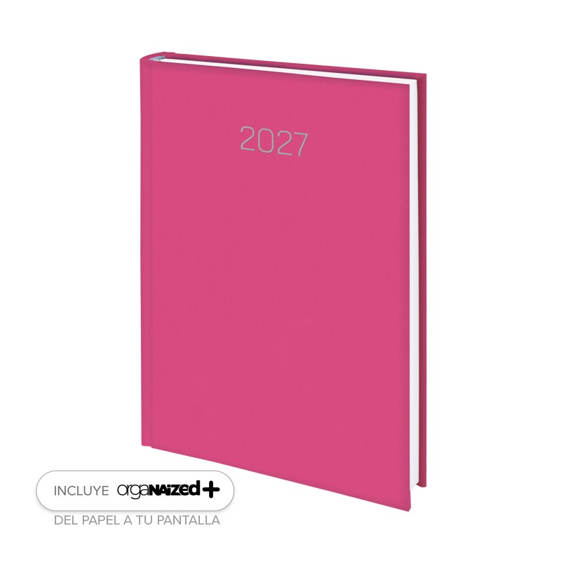 D07-Dietario Base Premium C24-Rosa (0D0758C24)