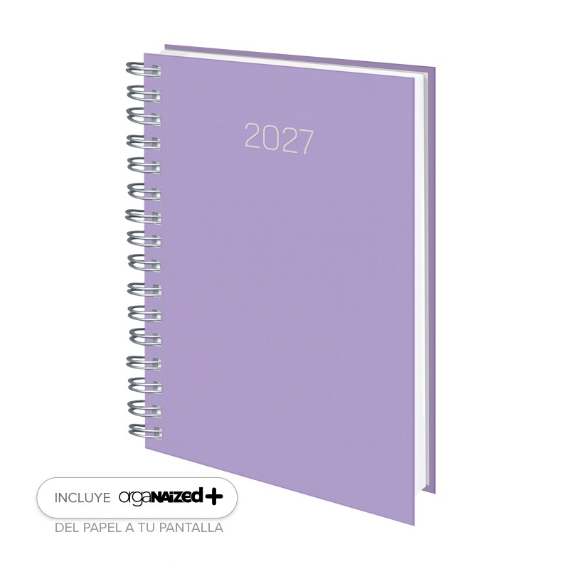 D08-Dietario Base Wire'o 58-Premium 573-Lila (0D0858573)