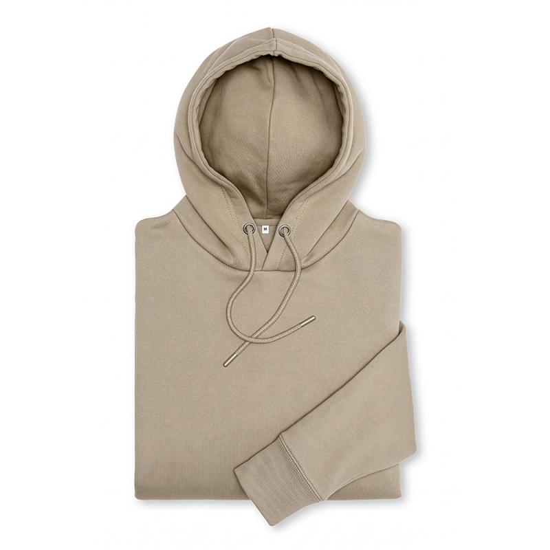 Sudadera con capucha unisex en algodón orgánico y poliéster reciclado de 280 g/m2