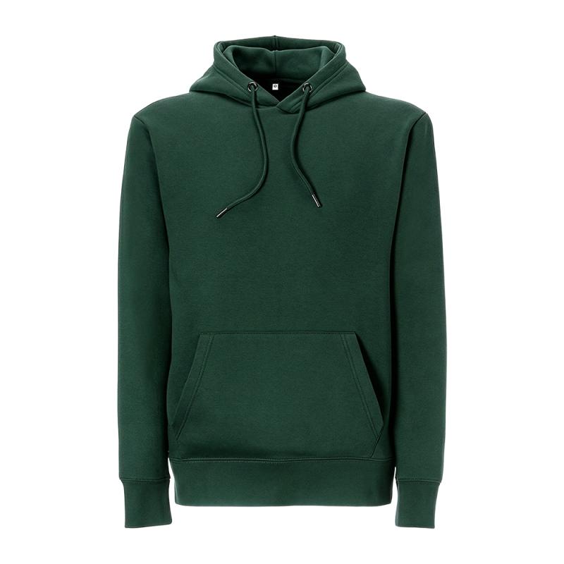 Sudadera con capucha unisex en algodón orgánico y poliéster reciclado de 280 g/m2