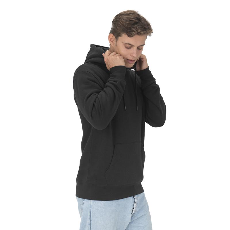 Sudadera con capucha unisex en algodón orgánico y poliéster reciclado de 280 g/m2