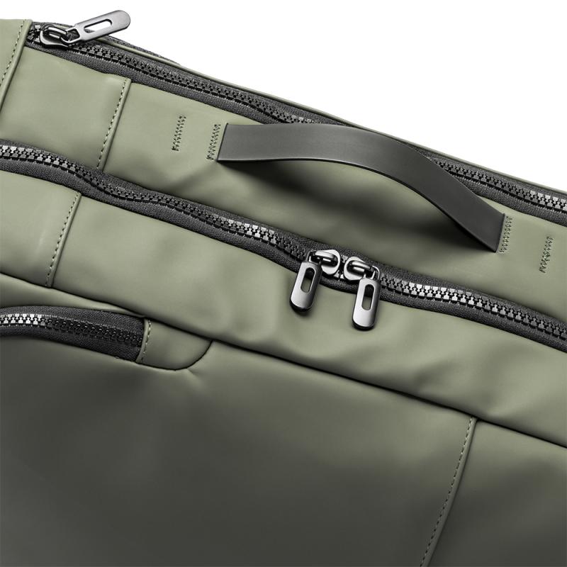 Mochila/maleta de viaje con compartimento para portátil (15") en PU suave