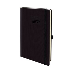 Q84-Agenda Día Ivory 8I-Tellaro 030-Negro