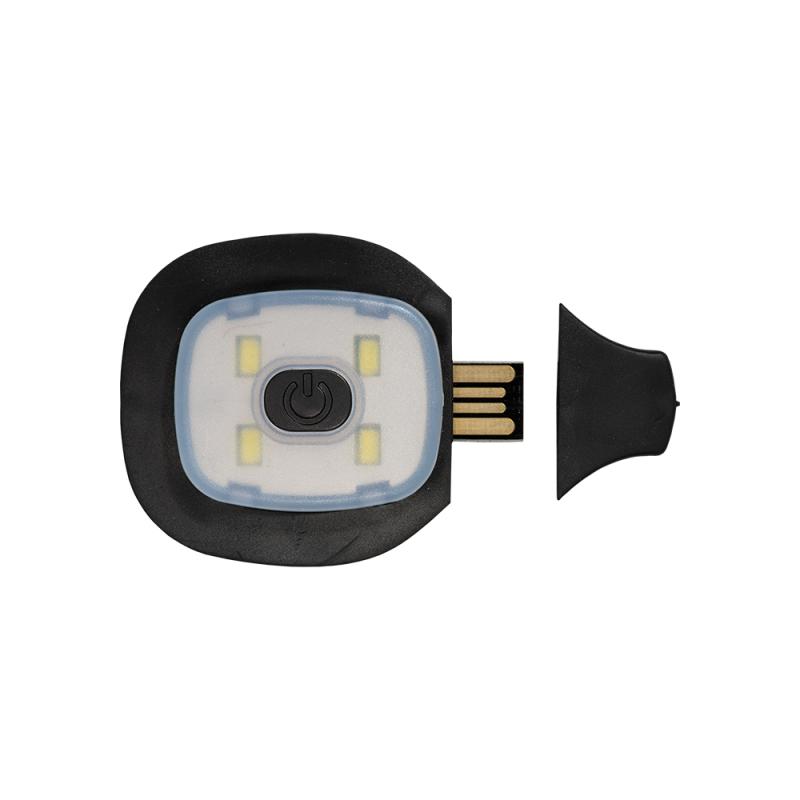 Gorro de punto 100% acrilico grueso con luz LED extraible y recargable por USB