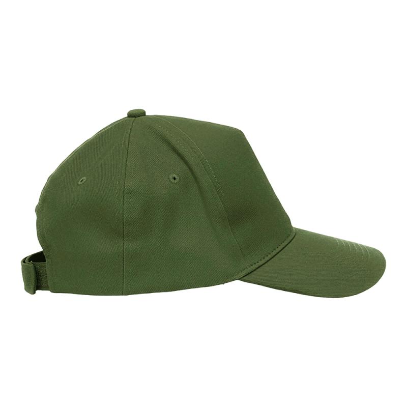 Gorra de algodón con cierre velcro.