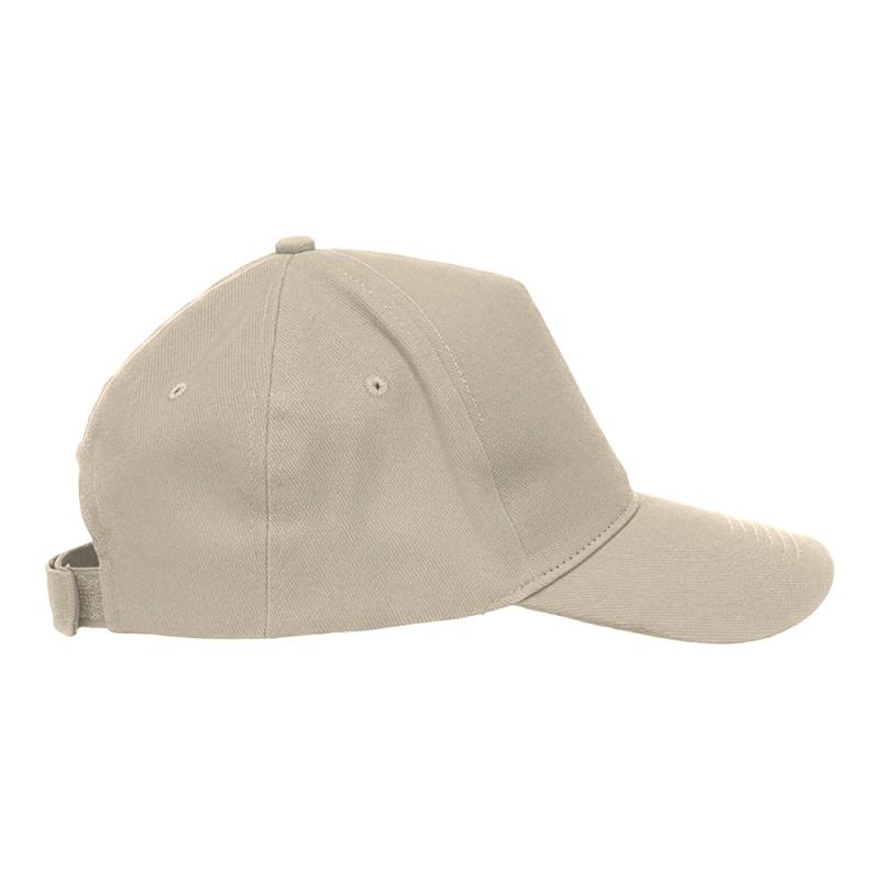 Gorra de algodón con cierre velcro.