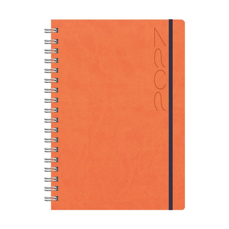 D13-Agenda Día Wire'o 6H-Tucson Flex 452-Naranja