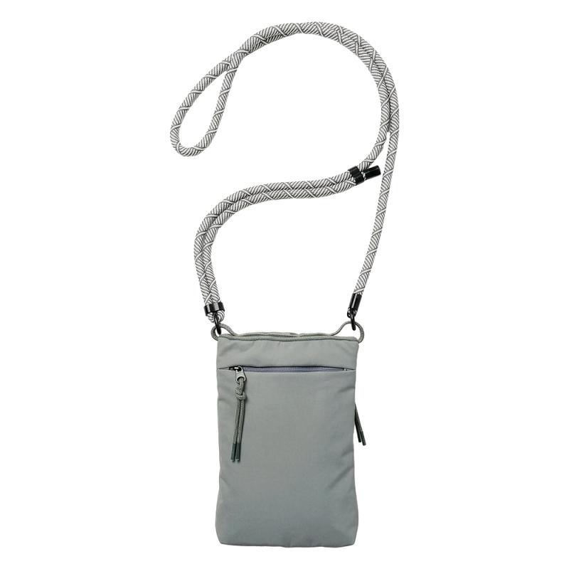 Bolso bandolera para smartphone en poliéster ripstop 70D