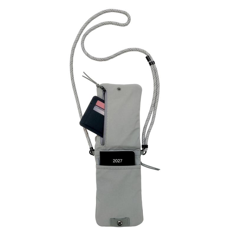 Bolso bandolera para smartphone en poliéster ripstop 70D