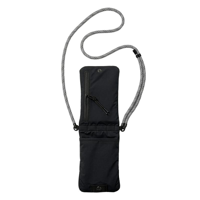 Bolso bandolera para smartphone en poliéster ripstop 70D