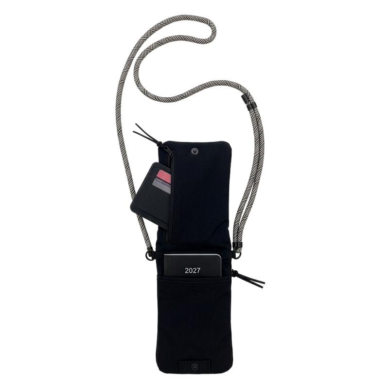 Bolso bandolera para smartphone en poliéster ripstop 70D