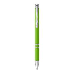 Boligrafo retractil de ABS. Clip y detalles cromados