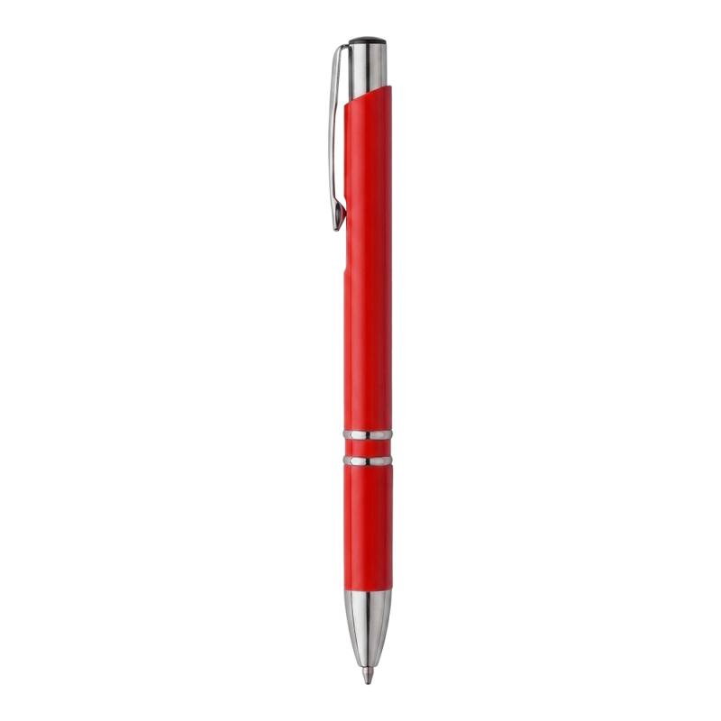 Boligrafo retractil de ABS. Clip y detalles cromados
