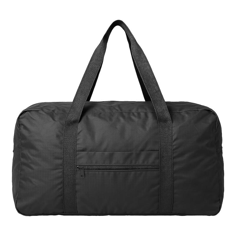 Bolsa de viaje de poliester 210D ripstop, plegable en su bolsillo