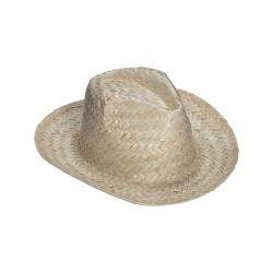 Sombrero de paja sin banda elastica