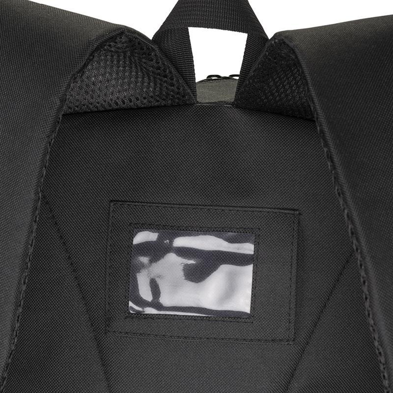 Mochila deportiva de poliéster 600D, compartimento acolchado para calzado.