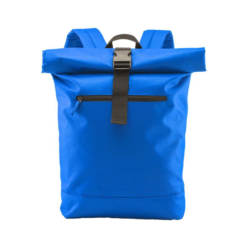 Mochila Roll para portátil (17) de poliéster reciclado R-PET con bolsillo exterior
