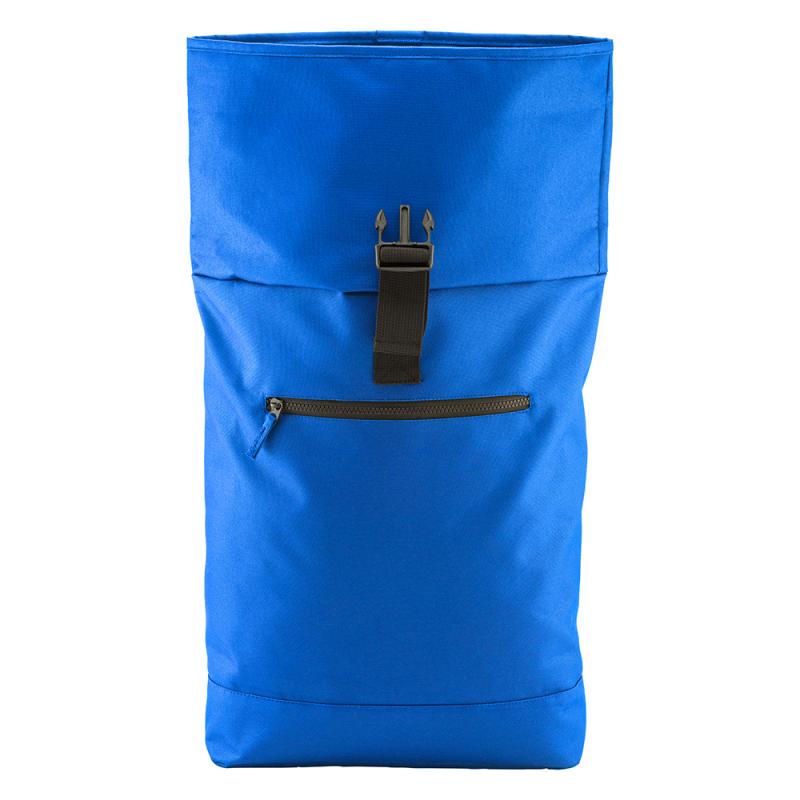 Mochila Roll para portátil (17) de poliéster reciclado R-PET con bolsillo exterior