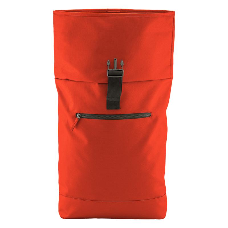 Mochila Roll para portátil (17) de poliéster reciclado R-PET con bolsillo exterior
