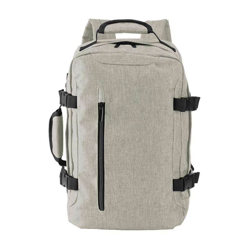 Mochila de viaje tamaño cabina con soporte para portátil (15) en poliéster jaspeado 900D