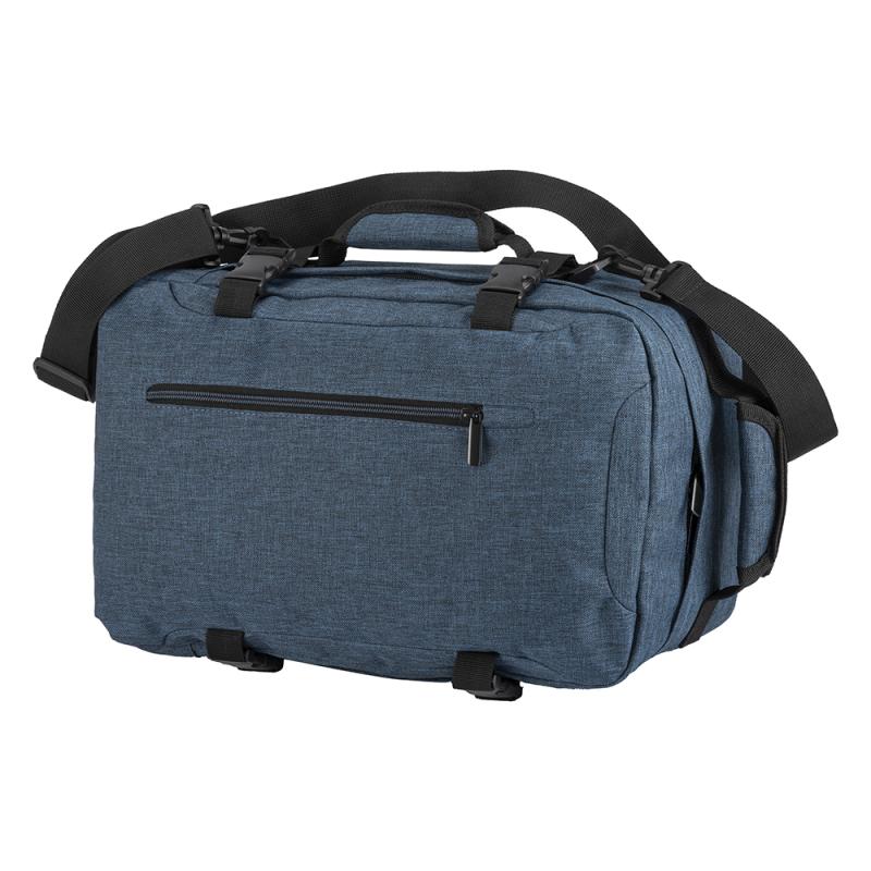 Mochila de viaje tamaño cabina con soporte para portátil (15) en poliéster jaspeado 900D