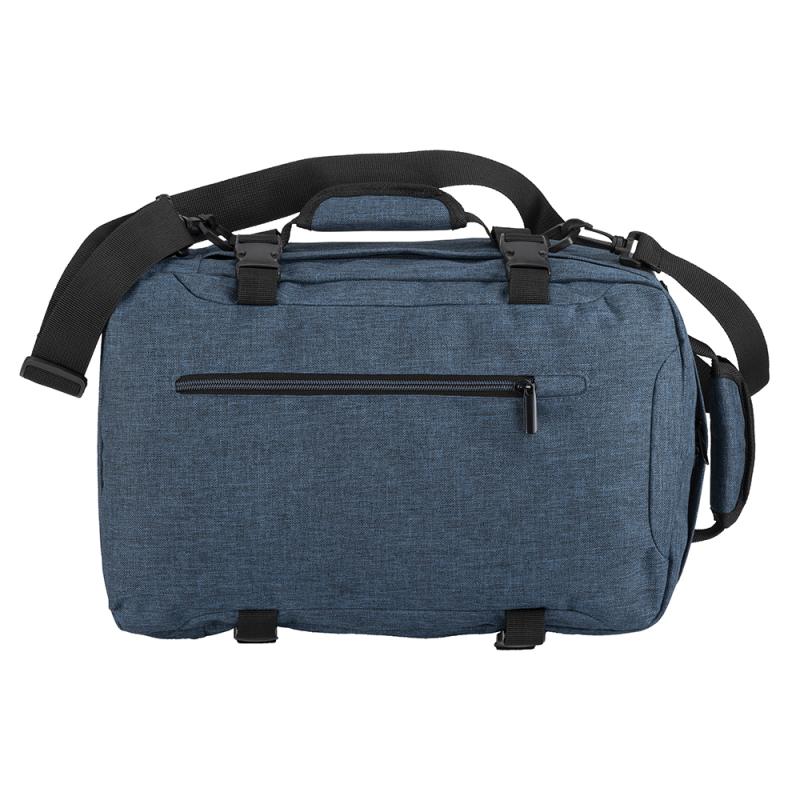 Mochila de viaje tamaño cabina con soporte para portátil (15) en poliéster jaspeado 900D