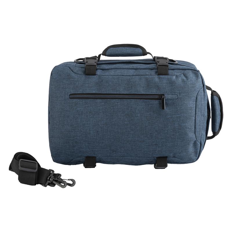 Mochila de viaje tamaño cabina con soporte para portátil (15) en poliéster jaspeado 900D