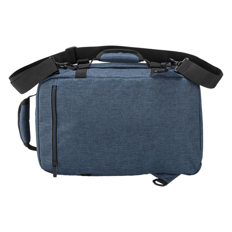 Mochila de viaje tamaño cabina con soporte para portátil (15) en poliéster jaspeado 900D