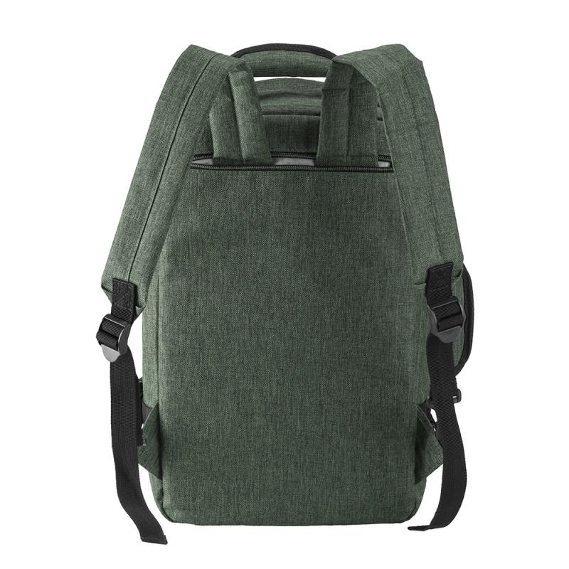 Mochila de viaje tamaño cabina con soporte para portátil (15) en poliéster jaspeado 900D