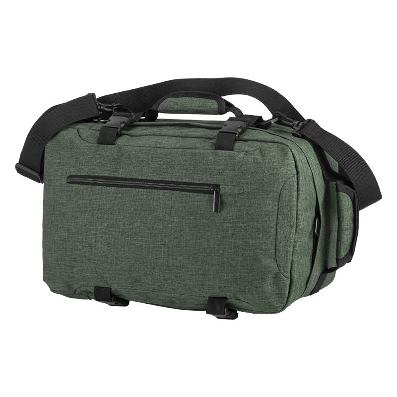 Mochila de viaje tamaño cabina con soporte para portátil (15) en poliéster jaspeado 900D
