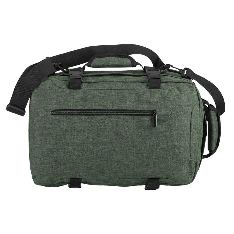 Mochila de viaje tamaño cabina con soporte para portátil (15) en poliéster jaspeado 900D