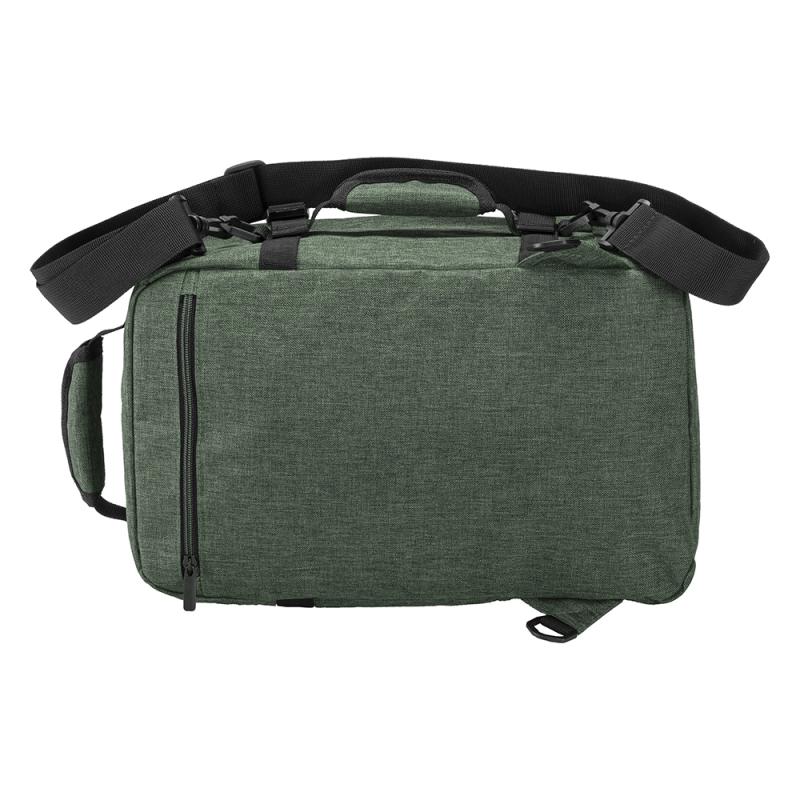 Mochila de viaje tamaño cabina con soporte para portátil (15) en poliéster jaspeado 900D