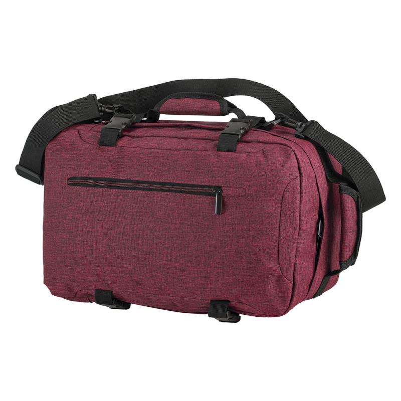 Mochila de viaje tamaño cabina con soporte para portátil (15) en poliéster jaspeado 900D