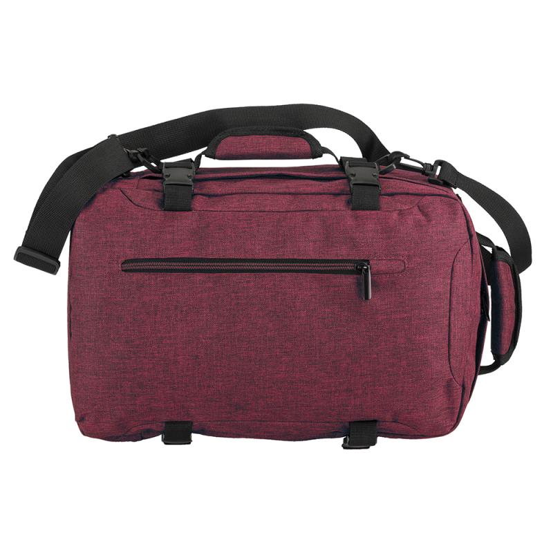 Mochila de viaje tamaño cabina con soporte para portátil (15) en poliéster jaspeado 900D