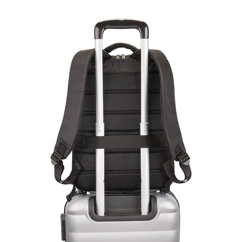 Mochila para PC de PET reciclado.
