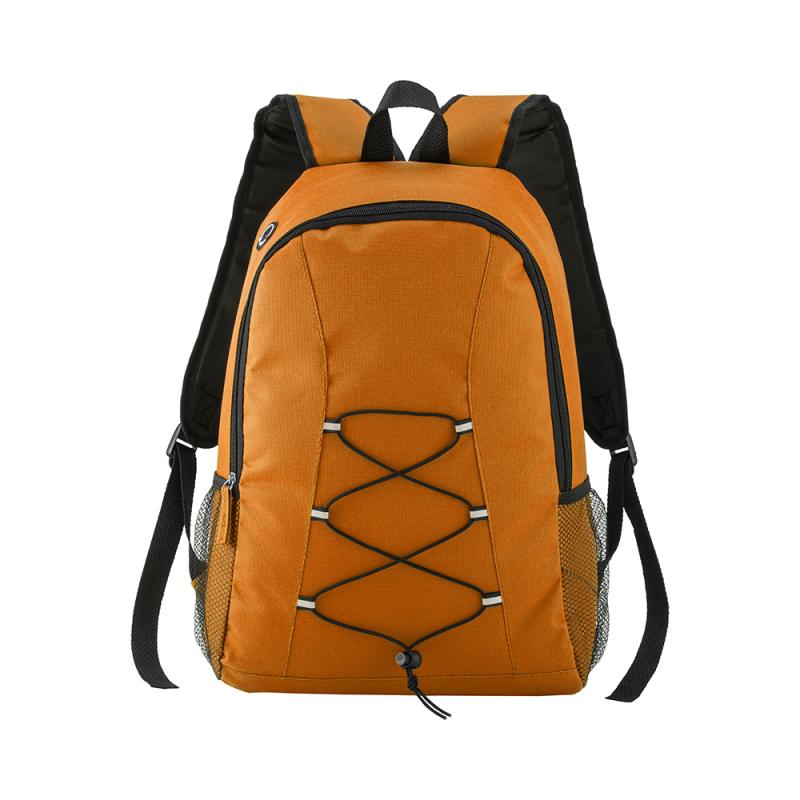 Mochila de poliéster 600D con salida de auriculares
