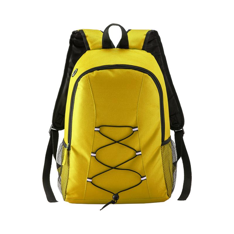 Mochila de poliéster 600D con salida de auriculares