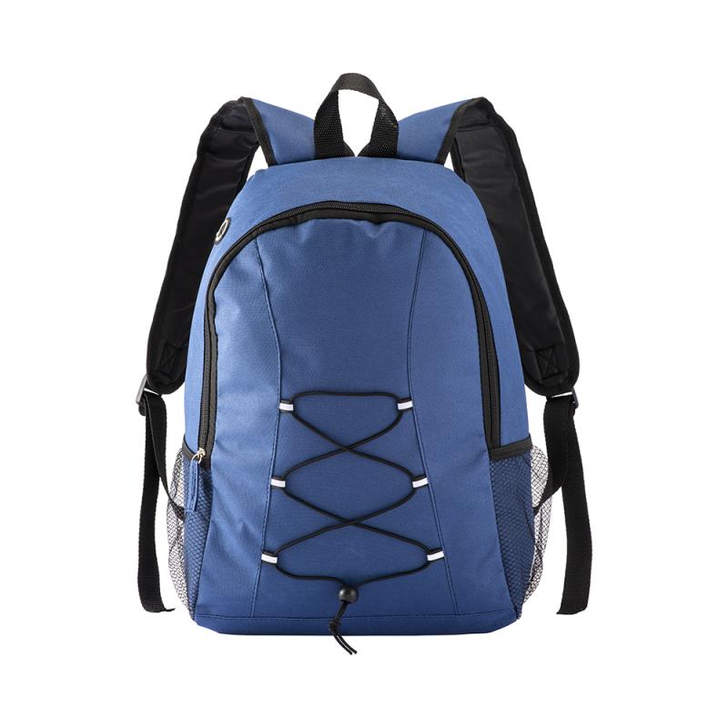 Mochila de poliéster 600D con salida de auriculares