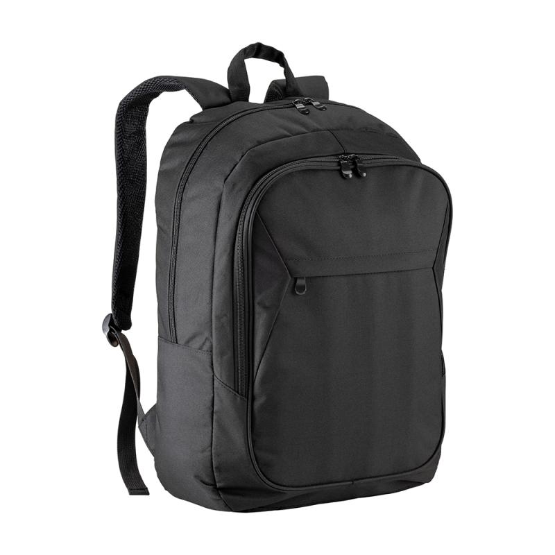 Mochila de ordenador de 17 pulgadas de poliéster 300D con tres bolsillos