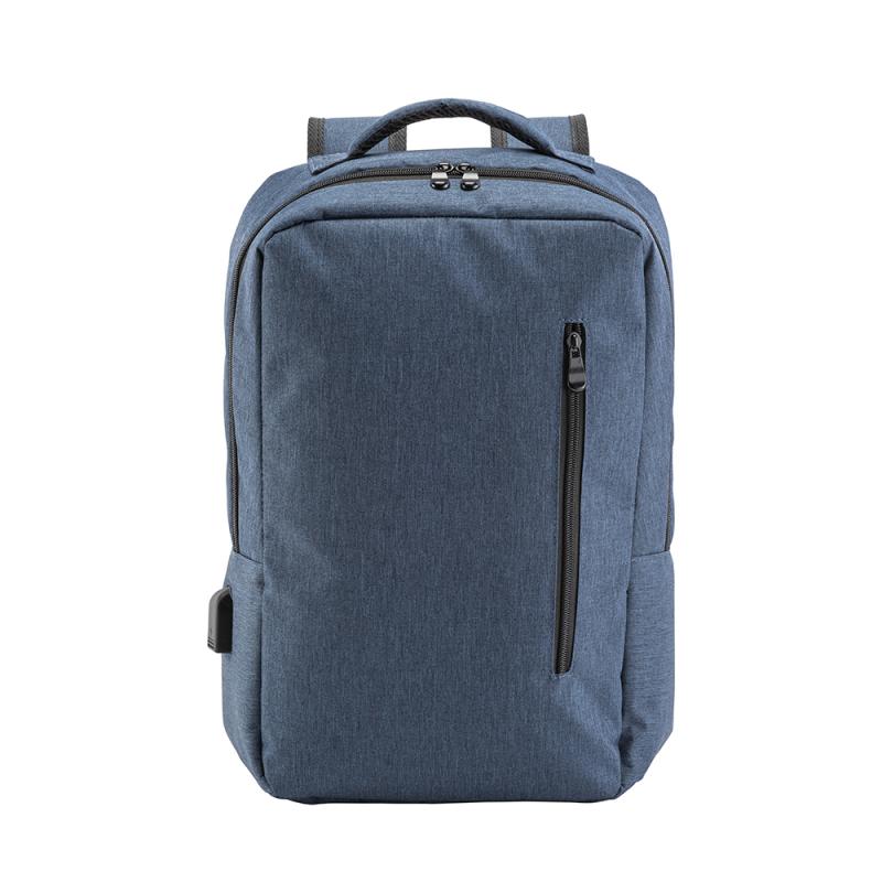 Mochila para ordenador de poliéster 300D con tres bolsillos