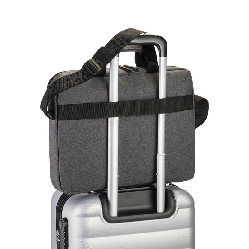 Bolsa de computadora con bolsillo acolchado