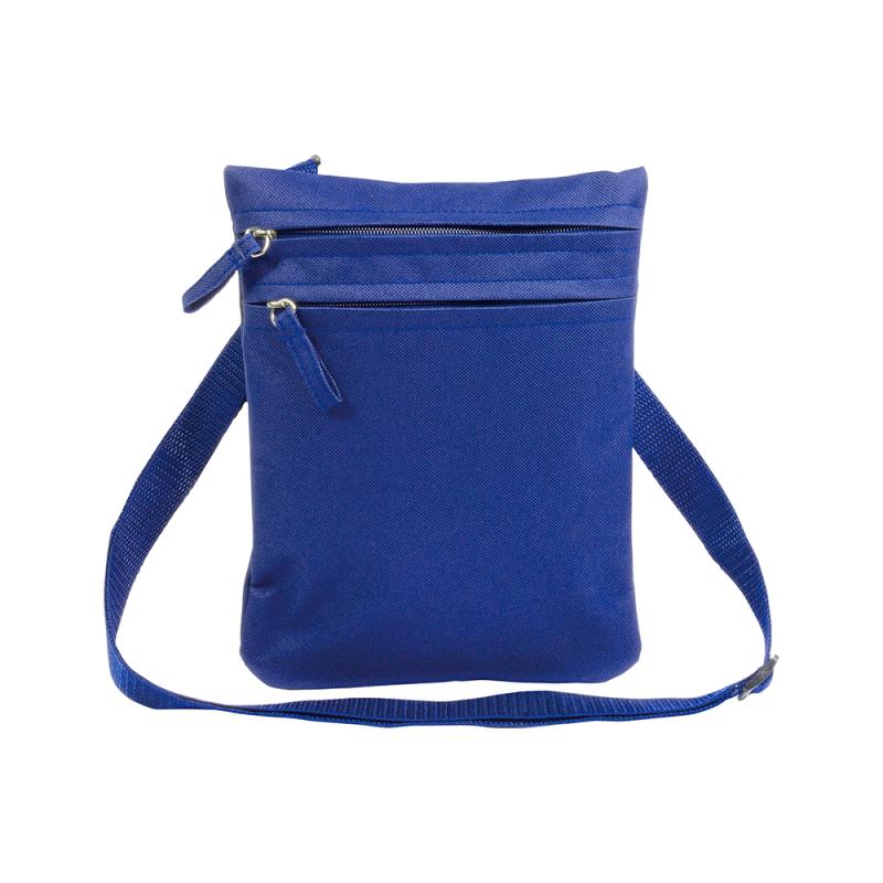Bolsa con 2 bolsillos y bandolera ajustable