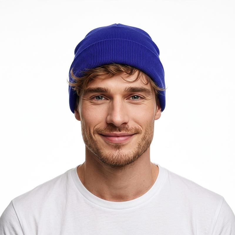 Gorro de tejido acrílico.