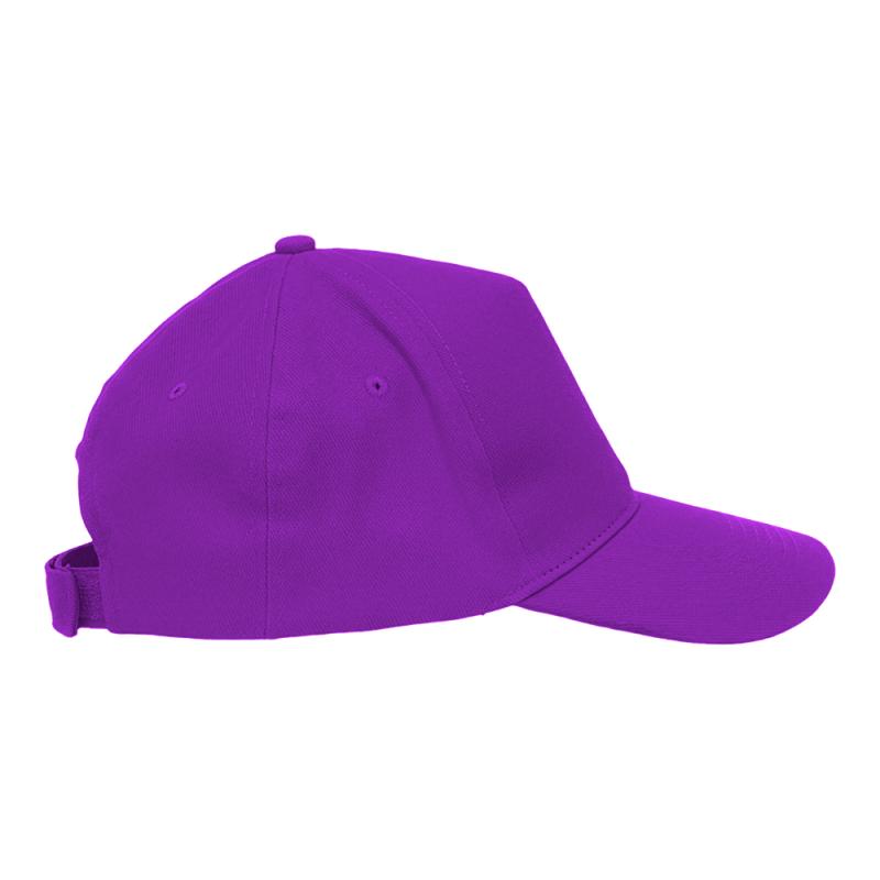 Gorra de algodón con cierre velcro.