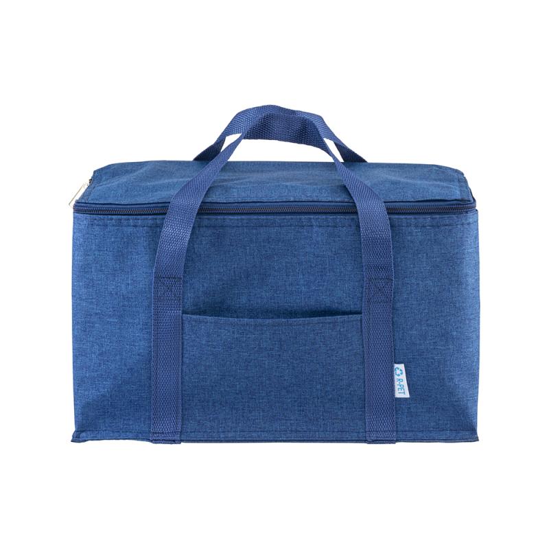 Bolsa nevera r-pet Melange con interior plateado