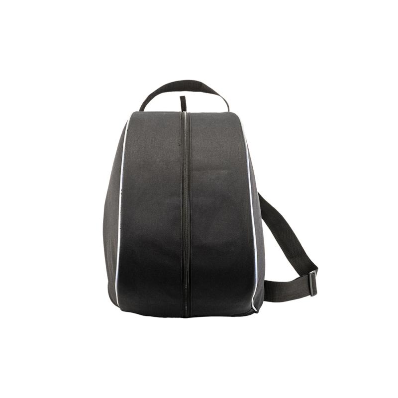 Bolsa para casco de poliéster 600D con correa para el hombro y bolsillo para guantes