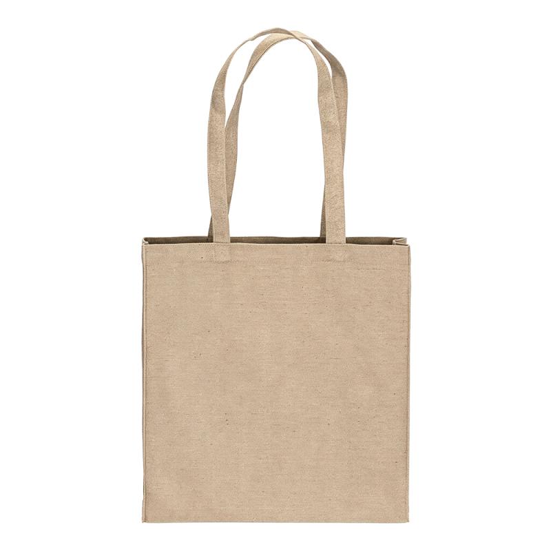 Bolsa shopper de algodon reciclado de 280 g/m2