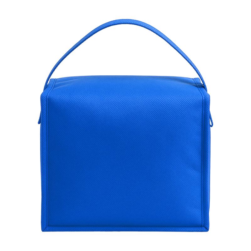 Bolsa termica en TNT R PET. Interior platead