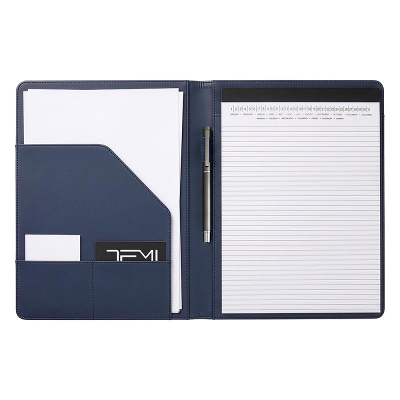 Portadocumentos A4 de poliester. Organizador interior con bolsillo para documentos
